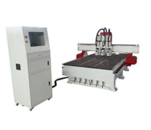 HY1325-3D氣動(dòng)三頭換刀型木工雕刻機(jī)